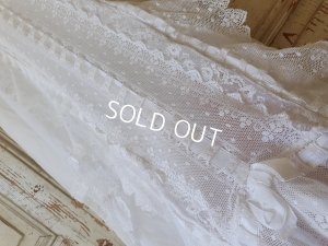 画像7: アンティ―クケープ付き洗礼式ドレス