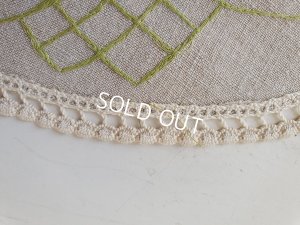 画像6: すみれ刺繍テーブルクロス