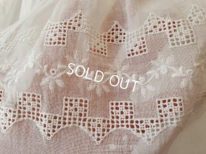 画像3: アンティークレースベビーケープ