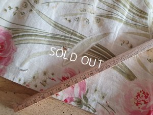 画像3: アールヌーボー花柄アンティークファブリック