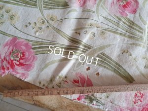 画像4: アールヌーボー花柄アンティークファブリック