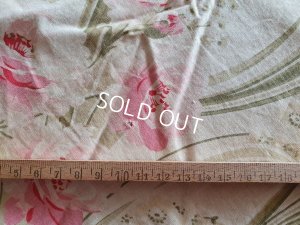 画像14: アールヌーボー花柄アンティークファブリック