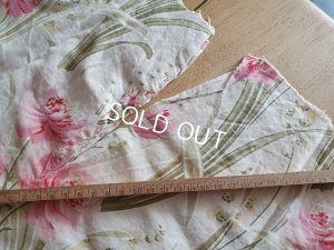 画像15: アールヌーボー花柄アンティークファブリック