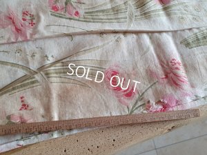 画像18: アールヌーボー花柄アンティークファブリック