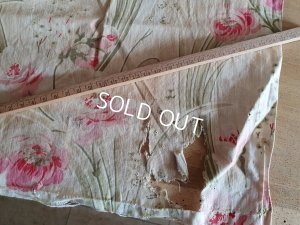 画像19: アールヌーボー花柄アンティークファブリック