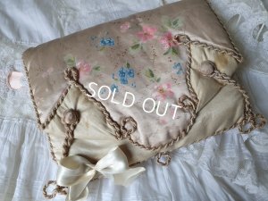 画像6: アンティークシルクハンキーケース