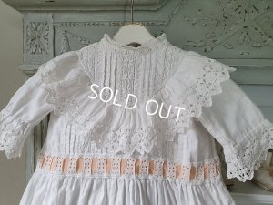 画像5: アンティーク洗礼式用ベビードレス
