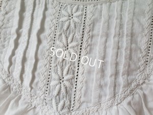 画像7: アンティーク洗礼式用ベビードレス