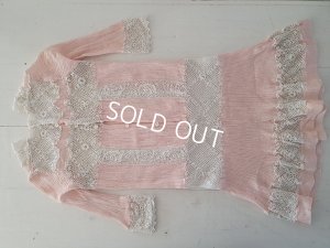 画像12: クロッシェ編みレースチャイルドドレス