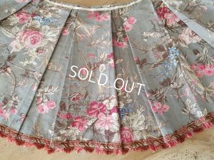 画像4: アンティーク花柄カーテン