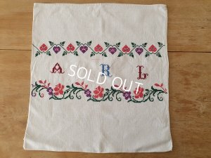 画像7: ハンガリアン花柄刺繍リネンバッグ