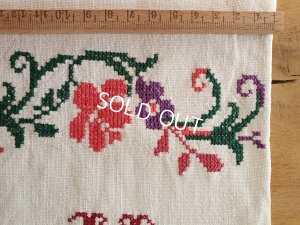 画像5: ハンガリアン花柄刺繍リネンバッグ