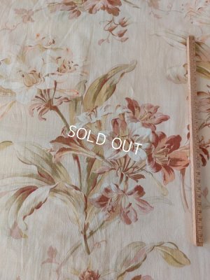 画像8: アンティークフレンチファブリックカーテン