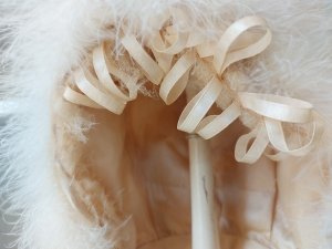 画像8: アンティークファー付ボンネット