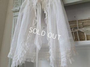 画像8: アンティークチュールレースベビーケープ付きドレス