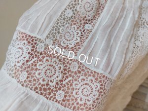 画像5: アンティークレースベビードレス