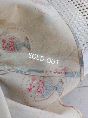 画像11: アンティークフレンチ花柄ファブリック