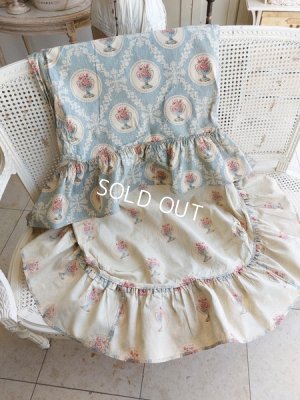 画像6: アンティークフレンチ花柄ファブリック