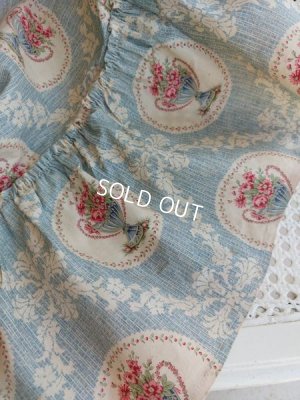 画像9: アンティークフレンチ花柄ファブリック