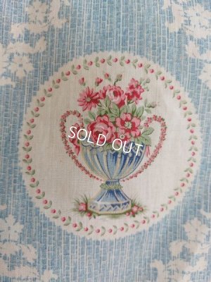 画像2: アンティークフレンチ花柄ファブリック