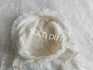 画像8: アンティークロココレースボンネット