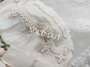 画像7: アンティークロココレースボンネット