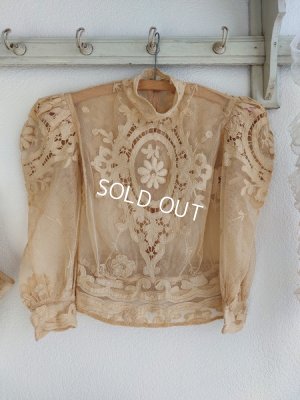 画像2: エドワーディアンレースブラウス