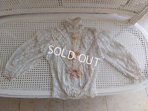 画像10: アンティークレースブラウス
