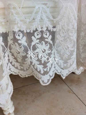画像10: アンティークレースカーテン
