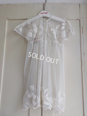 画像3: アンティークロココリボンワークベビードレス