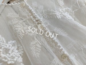 画像10: アンティークロココリボンワークベビードレス
