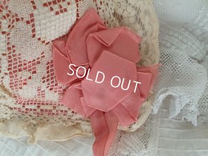 画像10: アンティークフィレレースボンネット