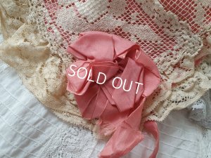 画像9: アンティークフィレレースボンネット