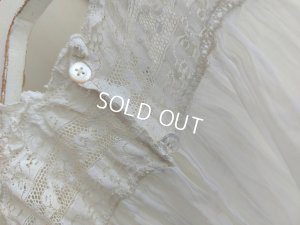 画像8: アンティークレースベビードレス