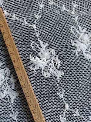 画像4: アンティークレース花かご柄スカーフ