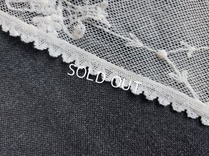 画像6: アンティークレース花かご柄スカーフ