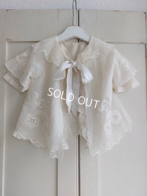 画像2: アンティークベビーボレロ