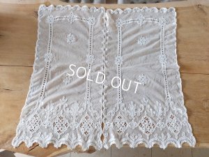 画像10: アンティークレースカーテン