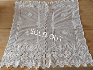 画像9: アンティークレースカーテン