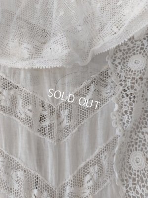 画像14: アンティークレースチャイルドレス