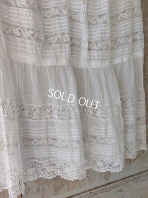 画像8: アンティークレースチャイルドレス