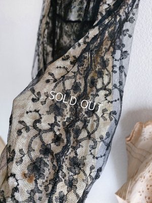 画像6: アンティークブラックレースフラッパードレス