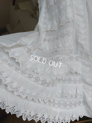 画像8: アンティーク洗礼ベビードレス