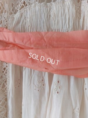 画像14: アンティーク大きなリボンレースドレス