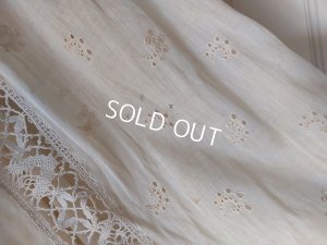 画像18: アンティーク大きなリボンレースドレス