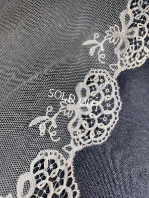 画像19: アンティークニードルレーススカーフ付ドレス