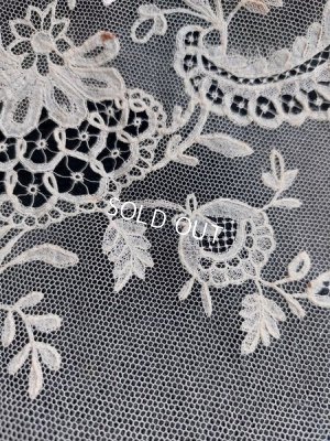 画像22: アンティークニードルレーススカーフ付ドレス