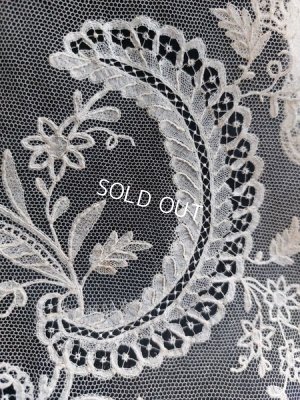 画像25: アンティークニードルレーススカーフ付ドレス