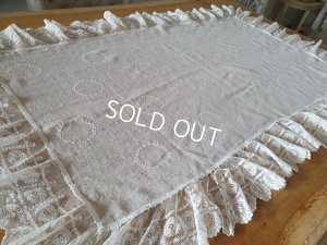 画像8: アンティークレースクロス