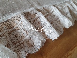 画像3: アンティークレースクロス